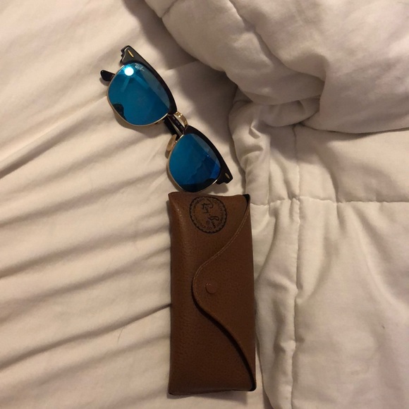 Blue Ray Ban Clubmasters - Picture 4 of 5